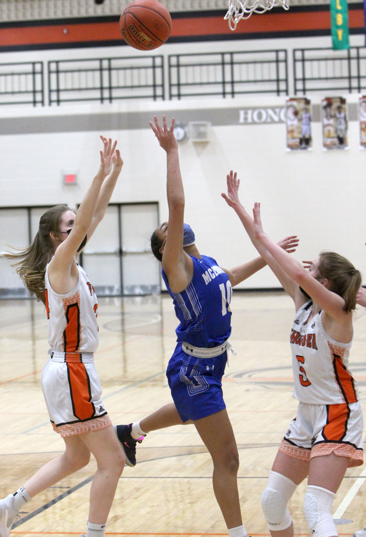 McDonell at Osseo-Fairchild girls basketball 1-11-21